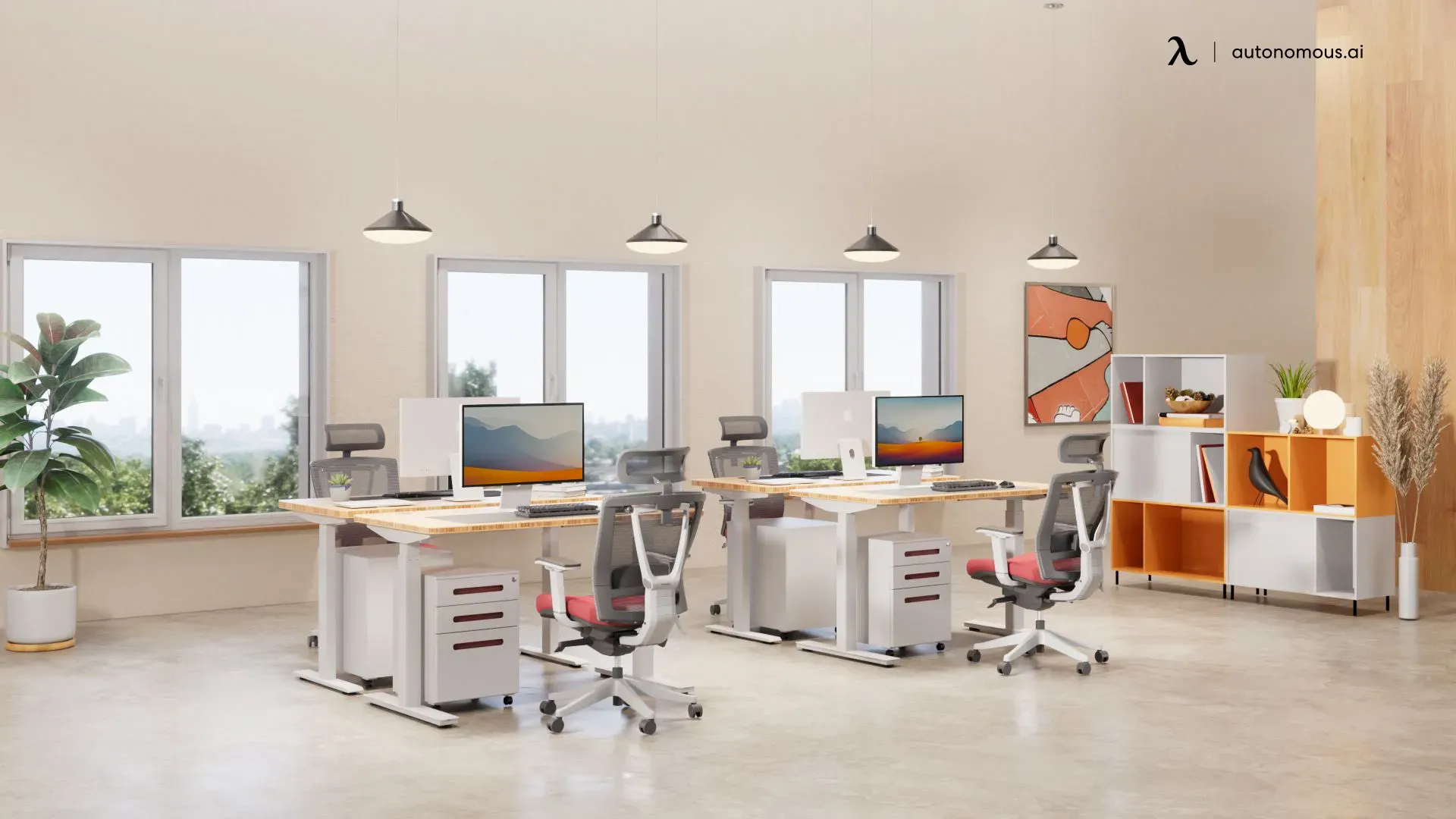 office cubicles