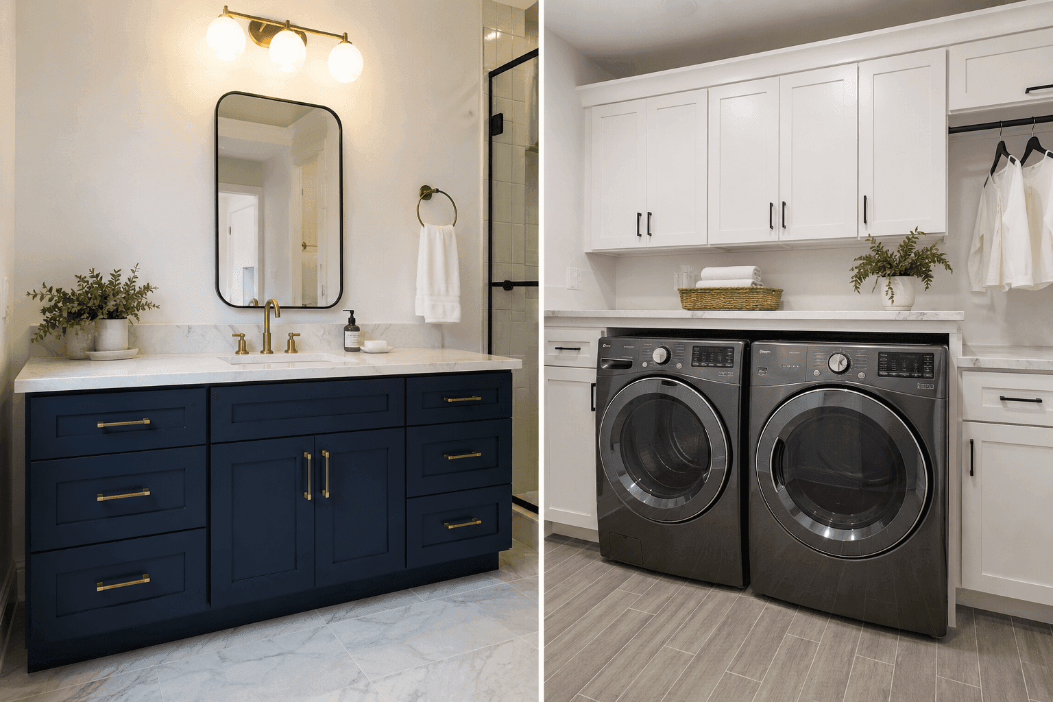 bathroom laundry cabinet