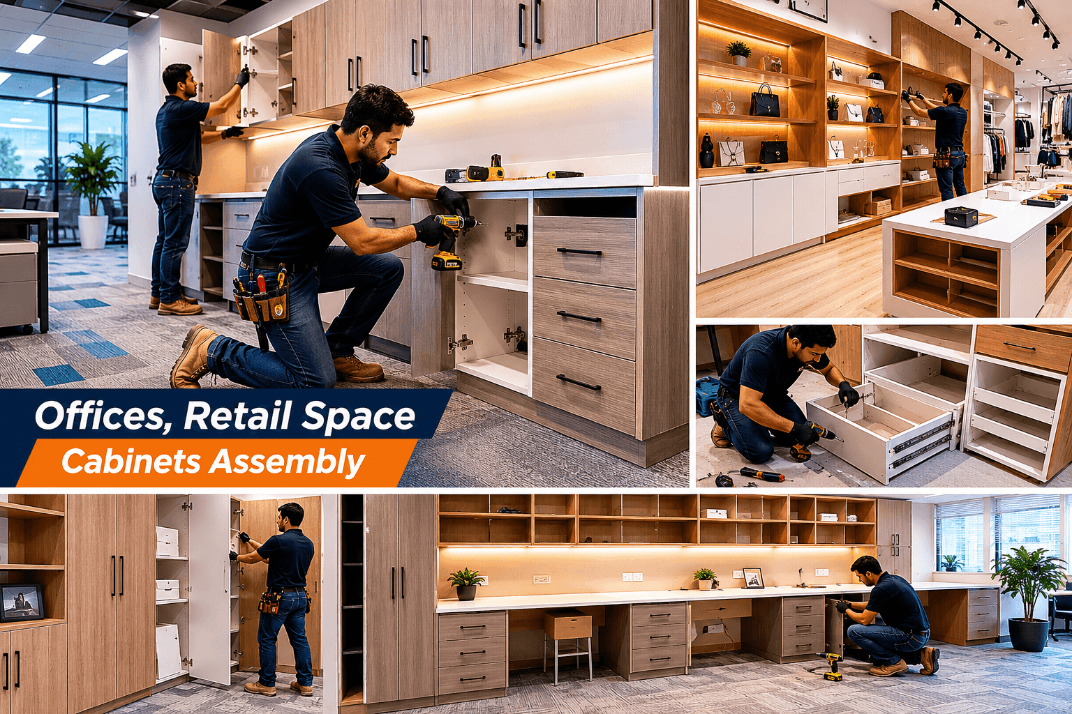 Office retails space cabinet